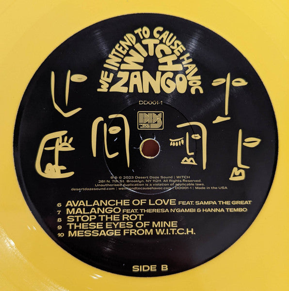 Witch – Zango [YELLOW VINYL] – New LP