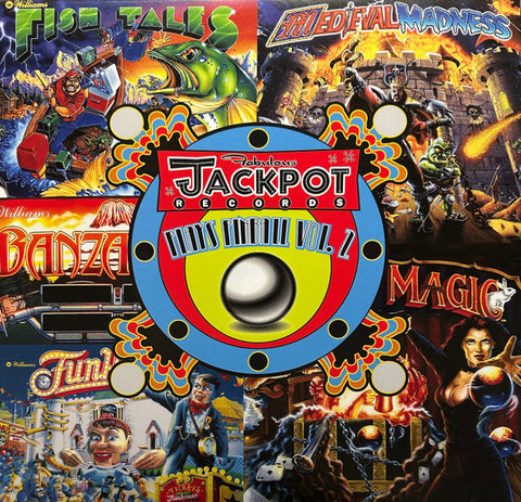 Various – Jackpot Plays Pinball Vol. 2 [BLUE VINYL] - New LP