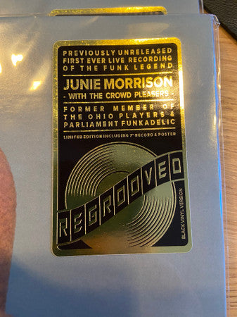 Junie – The Funky Worm Live At Dooley's 1976 [BLUE VINYL Import GATEFOLD] – New LP