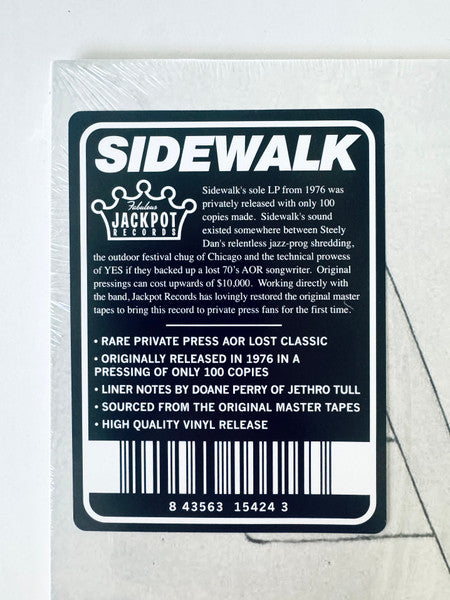 Sidewalk – S/T – New LP