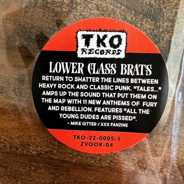 Lower Class Brats - Tales Of The Wild, The Ugly & The Damned [Orange Vinyl] - New LP