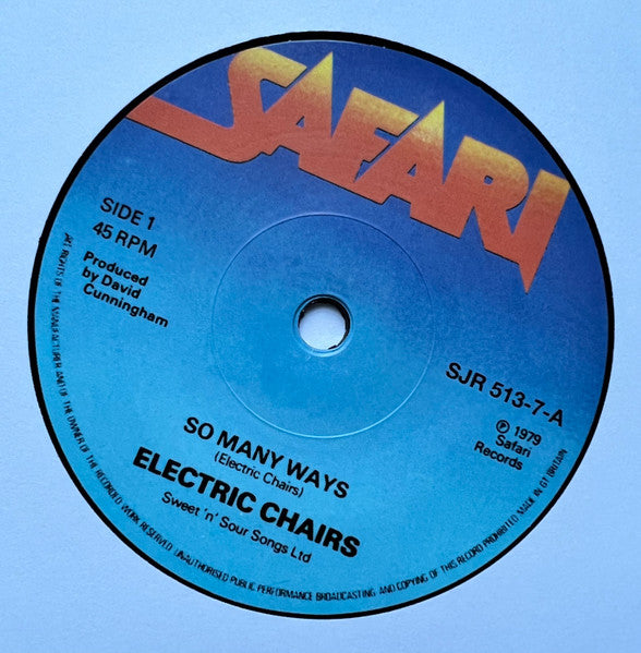 Electric Chairs – So Many Ways [IMPORT] - New 7"