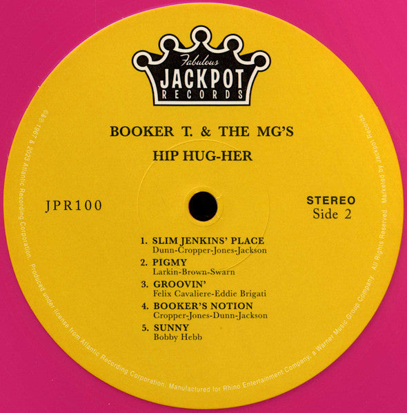 Booker T. & the M.G.s – Hip Hug-Her [Hot Pink Vinyl] – New LP