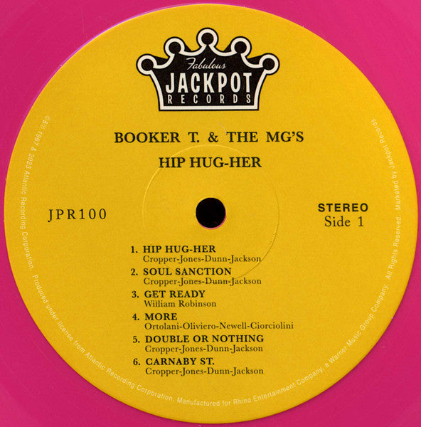 Booker T. & the M.G.s – Hip Hug-Her [Hot Pink Vinyl] – New LP