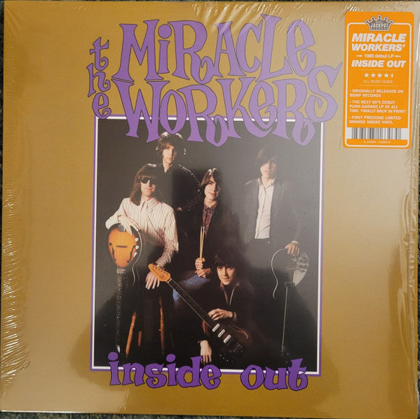 Miracle Workers - Inside Out [ORANGE SMOKED VINYL] – New LP