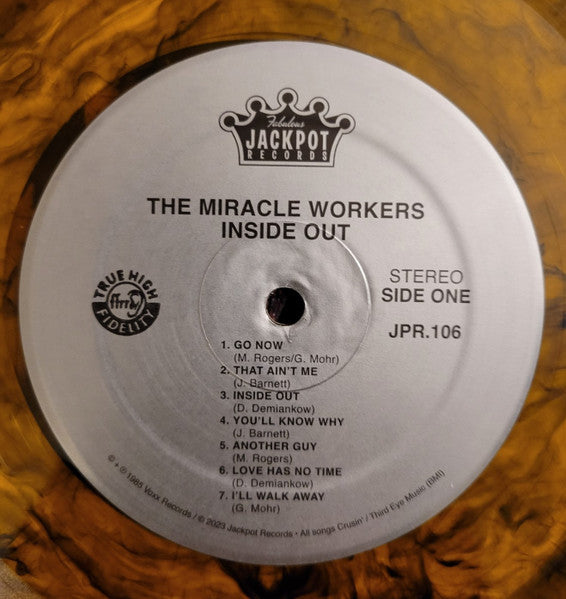 Miracle Workers - Inside Out [ORANGE SMOKED VINYL] – New LP