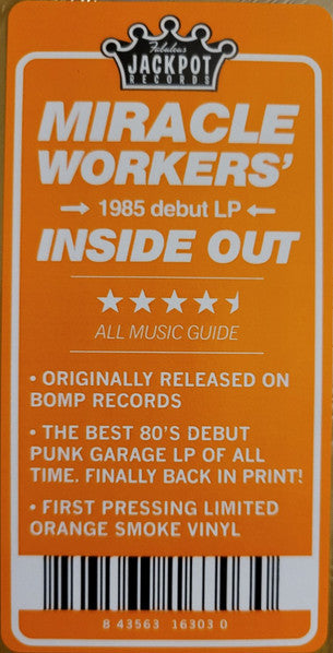 Miracle Workers - Inside Out [ORANGE SMOKED VINYL] – New LP