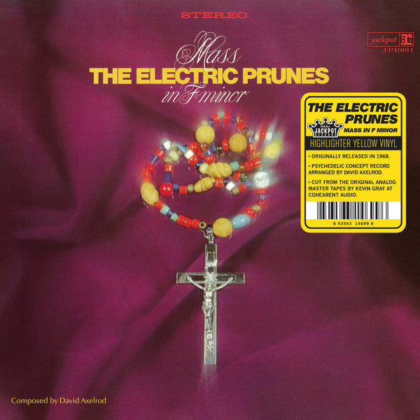 Electric Prunes, The – Mass In F Minor [Highlighter Yellow Vinyl] – New LP