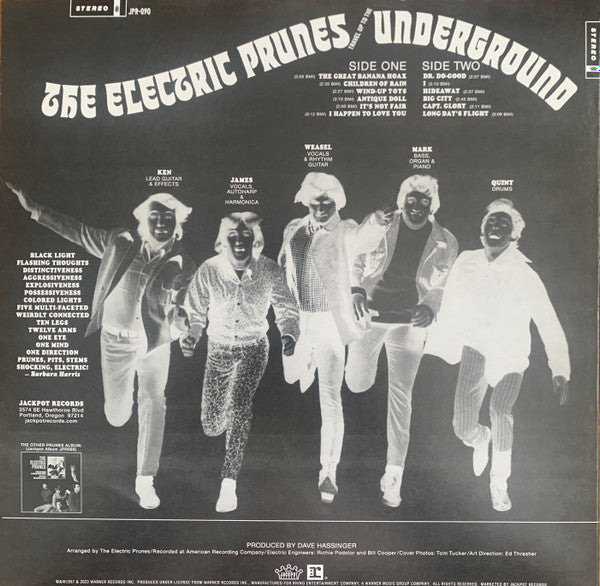 Electric Prunes, The – Underground [Blue Vinyl] – New LP