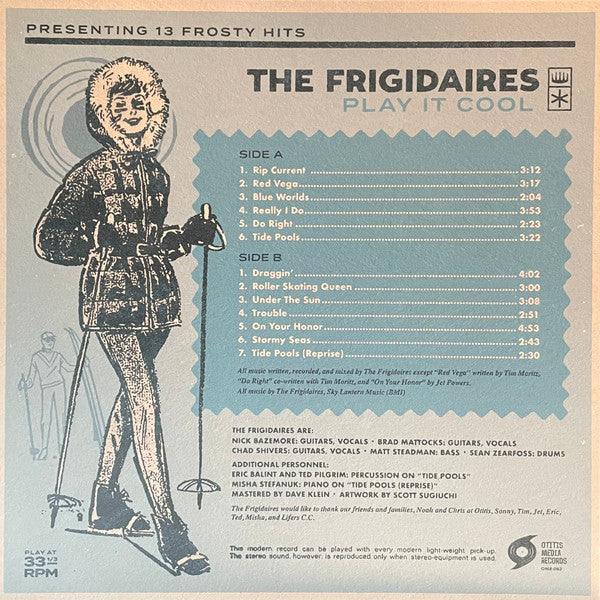 Frigidaires, The – Play It Cool  [RUSTY RED VINYL] – New LP