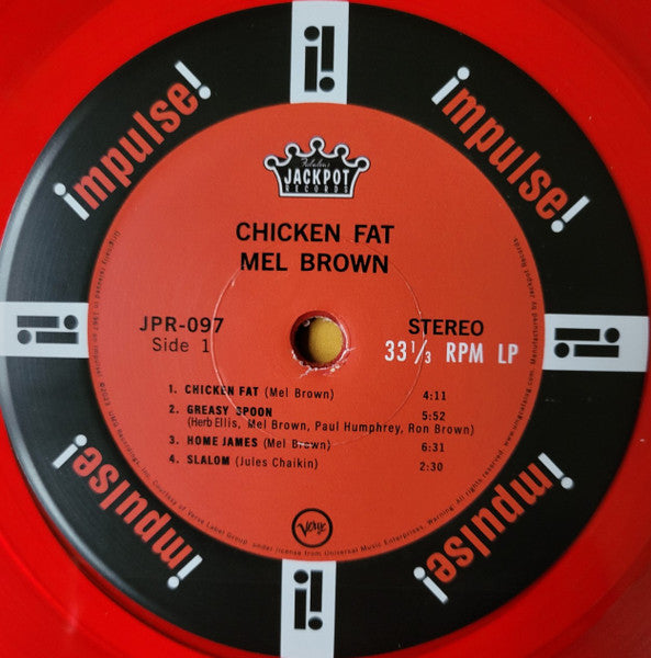 Brown, Mel - Chicken Fat [ORANGE VINYL] – New LP