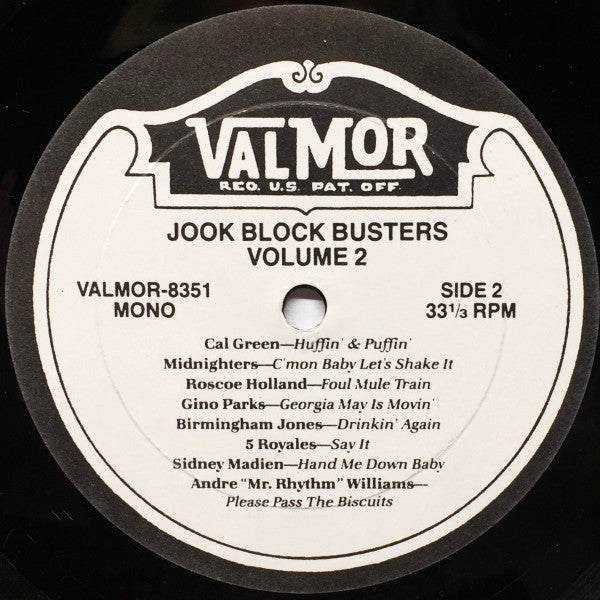 Various Artists –  Jook Block Busters Volume 2 – New LP