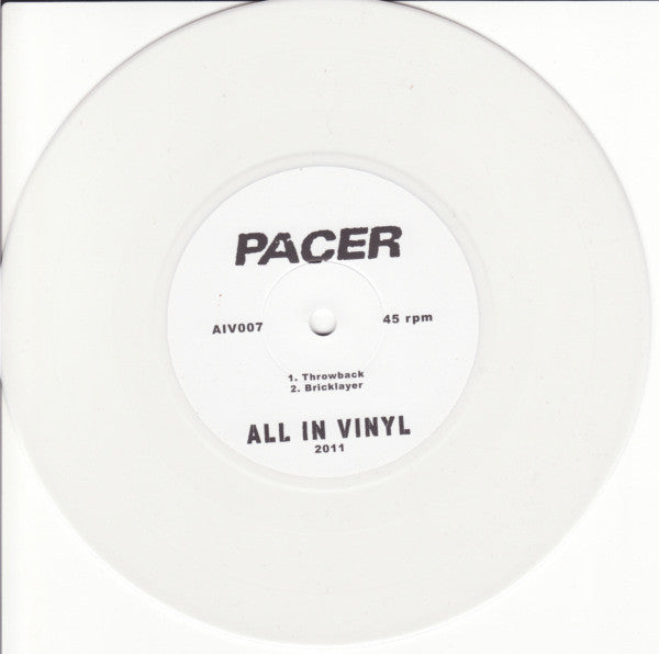 Iron Chic / Pacer ‎– split – Used 7"