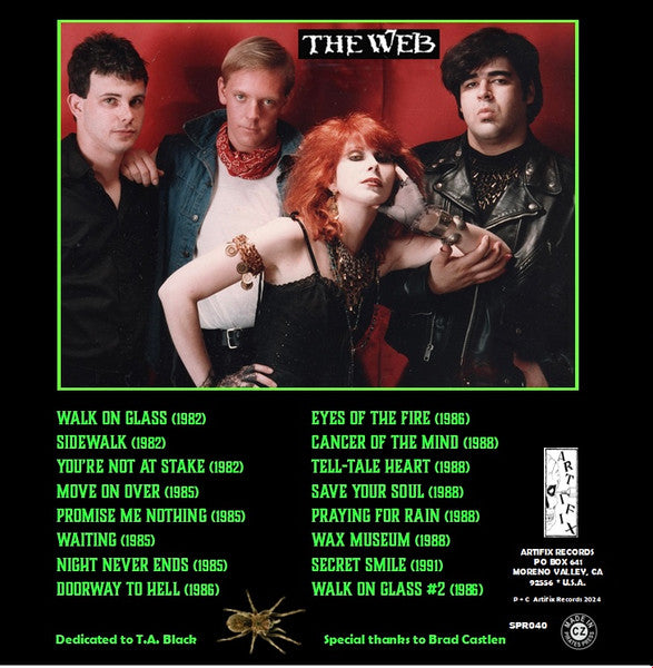Web, The - Slivers, Shards, and Tell-Tale Hearts – New LP