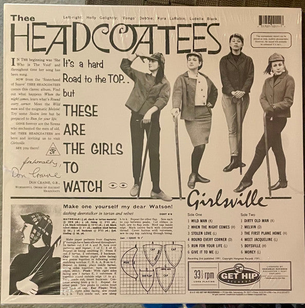 Headcoatees, Thee - Girlsville [PINK VINYL] – New LP