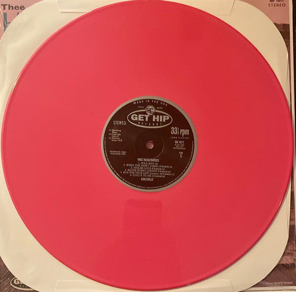 Headcoatees, Thee - Girlsville [PINK VINYL] – New LP