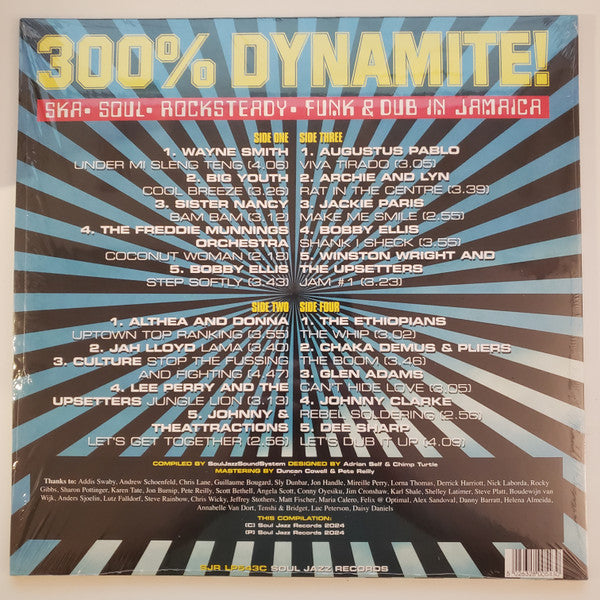 ドラコン CRAZY crz445 LY-300 Dynamite Various Artists - 300% Dynamite! Ska, Soul, Rocksteady, Funk and