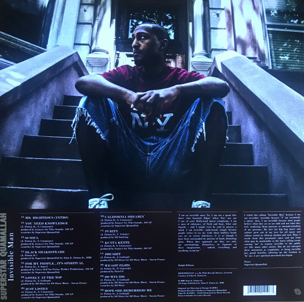 Superstar Quamallah – Invisible Man [2xLP IMPORT] – New LP