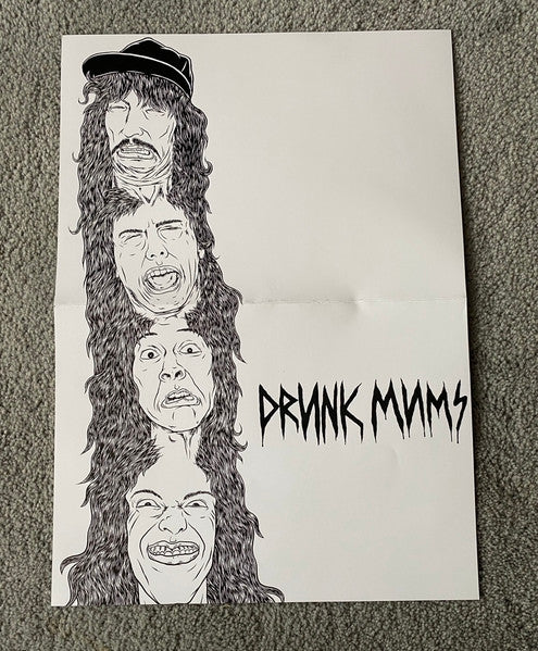 Drunk Mums – S/T [IMPORT BLACK & WHITE VINYL] – New LP