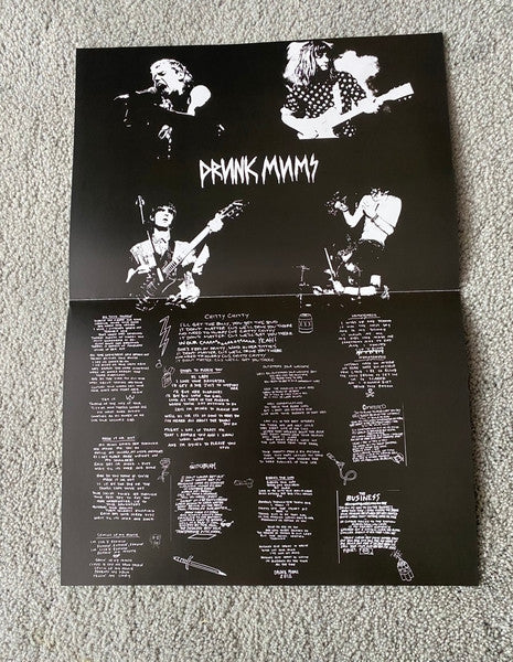 Drunk Mums – S/T [IMPORT BLACK & WHITE VINYL] – New LP