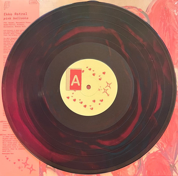 Ekko Astral – pink balloons [BLUE/PINK SWIRL VINYL] - New LP