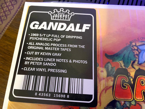 Gandalf – S/T [Clear Vinyl] – New LP