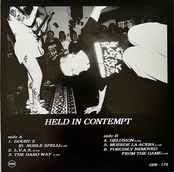 Doubt  – Held in Contempt [w/ poster] - New 7"