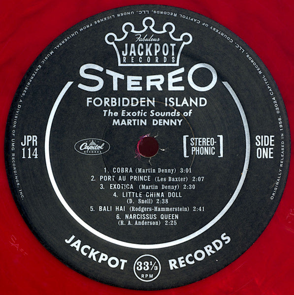 Denny, Martin - Forbidden Island [RED VINYL] - New LP
