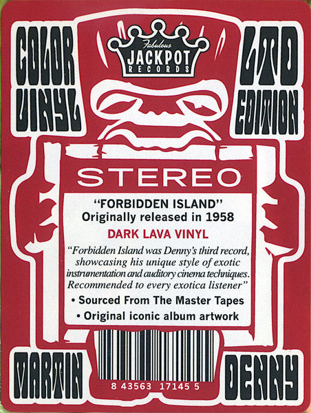 Denny, Martin - Forbidden Island [RED VINYL] - New LP