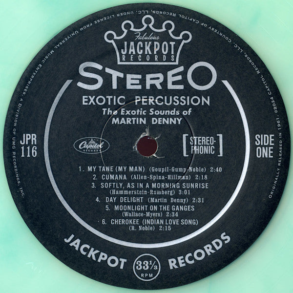 Denny, Martin - Exotic Percussion [Sea Glass VINYL] - New LP