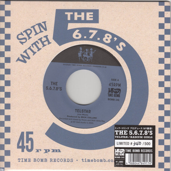 5.6.7.8.'s - Telstar / Radium Girls [IMPORT] – New 7"