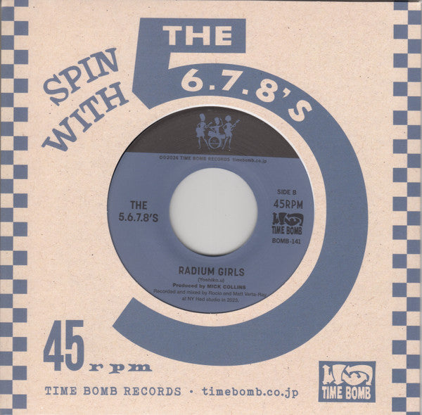 5.6.7.8.'s - Telstar / Radium Girls [IMPORT] – New 7"