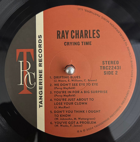 Charles, Ray - Crying Time [IMPORT] – New LP