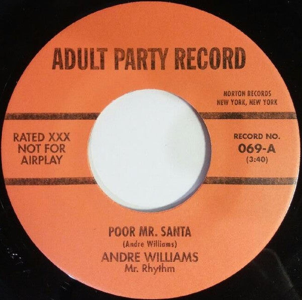 Williams, Andre ‎– Poor Mr. Santa - Used 7"