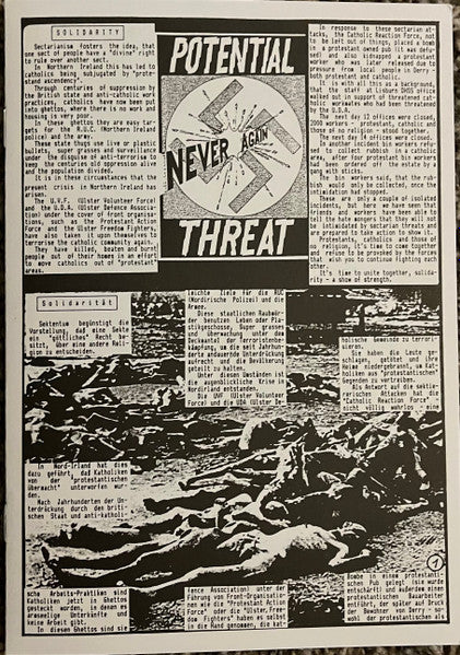 Potential Threat - Never Again - New LP