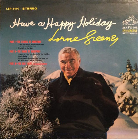 Greene, Lorne  – Have a Happy Holiday  – Used LP