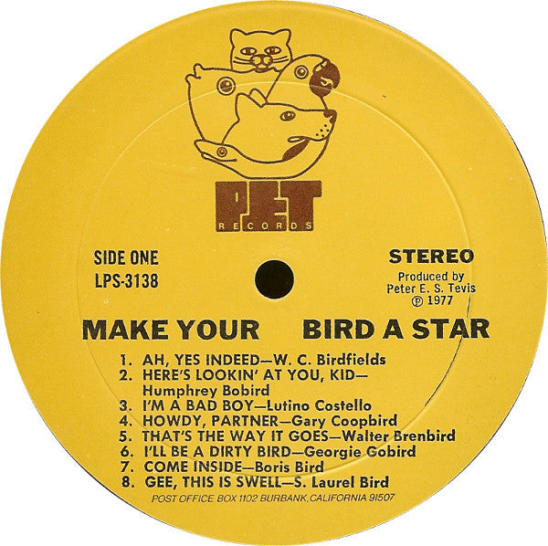 Various - Make Your Bird a Star – Used LP