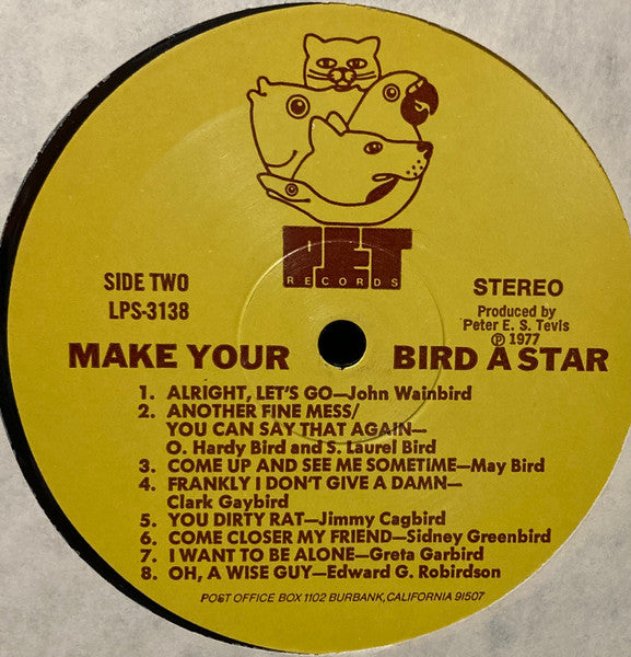 Various - Make Your Bird a Star – Used LP