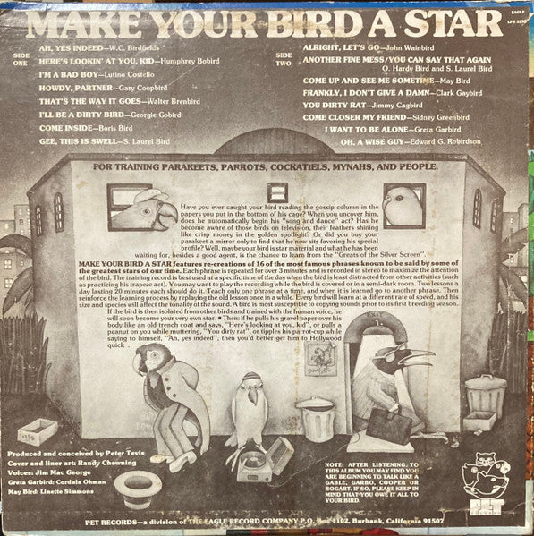 Various - Make Your Bird a Star – Used LP