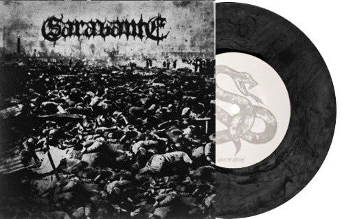 Sarabante – "Ερμαια των Kαιρών" b/w "Under the Shadows" [BLACK/CLEAR VINYL] - New 7"