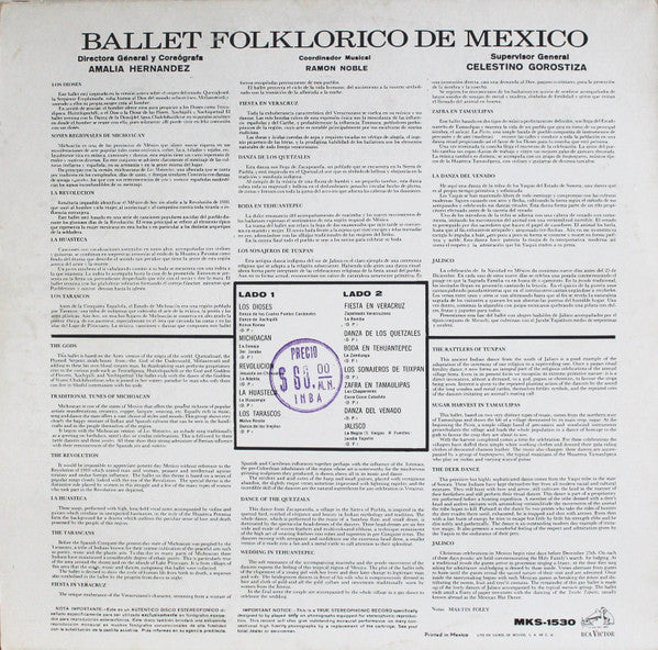 Ballet Folklorico De Mexico - Used LP