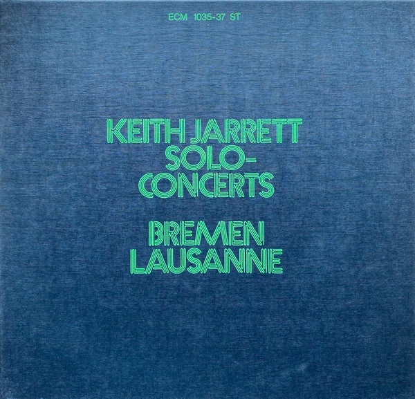 Jarrett, Keith – Solo Concerts: Bremen / Lausanne [3xLP box w/ booklet] - Used LP