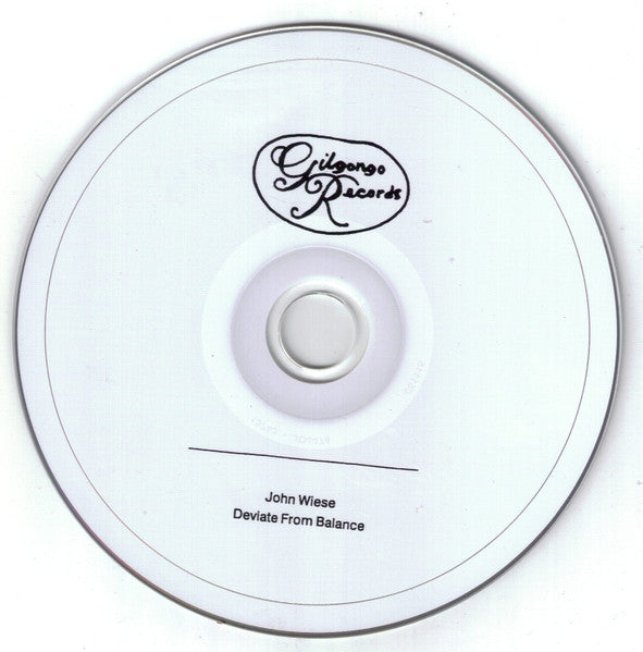 Wiese, John - Deviate From Balance  –  New CD