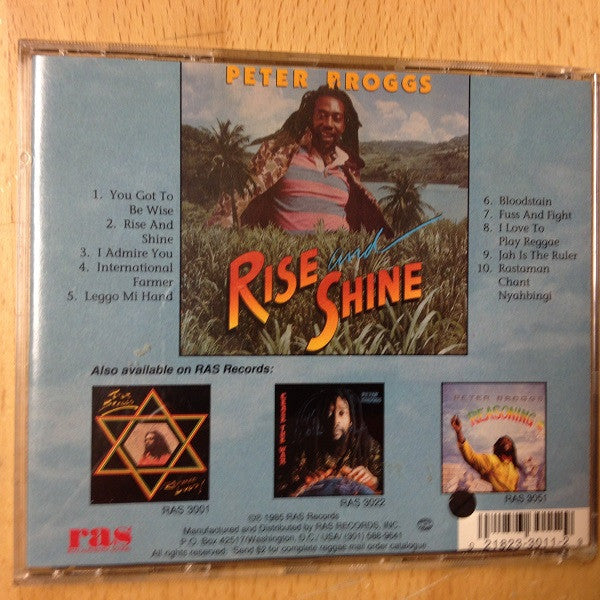 Broggs, Peter – Rise & Shine‎ – Used CD