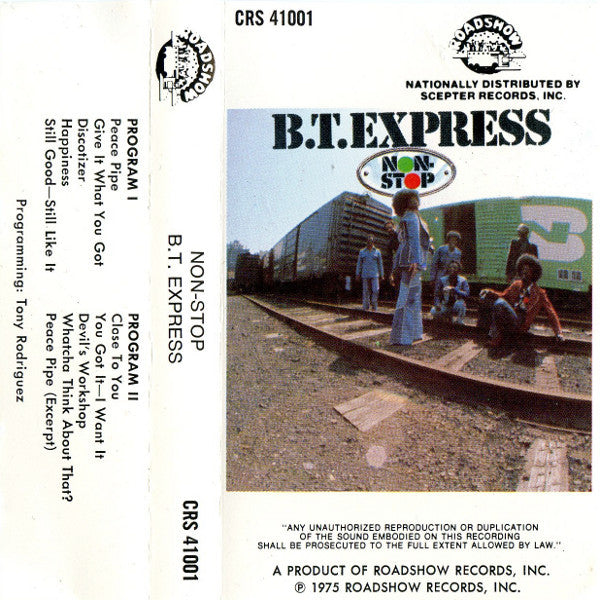B.T. Express ‎– Non-Stop [Sealed] – Used Cassette