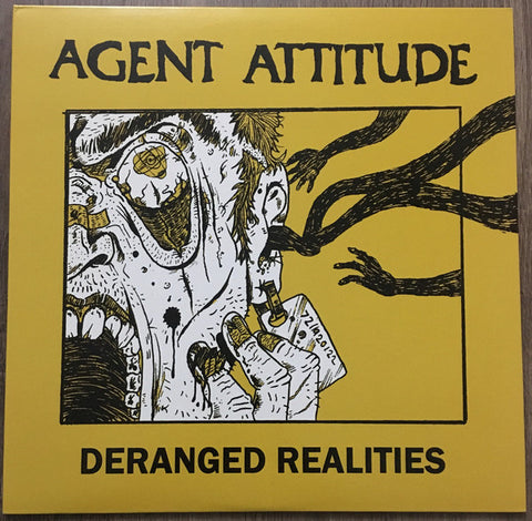 Agent Attitude – Deranged Realities [Gold Translucent Sweden HC Marked Down] - New LP