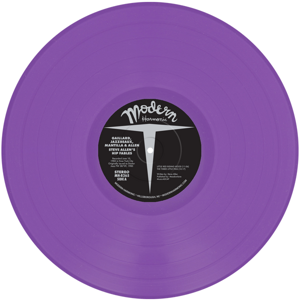 Gaillard, Jazzbeaux, Mantilla & Allen –  Steve Allen's Hip Fables [VIOLET VINYL] - New LP