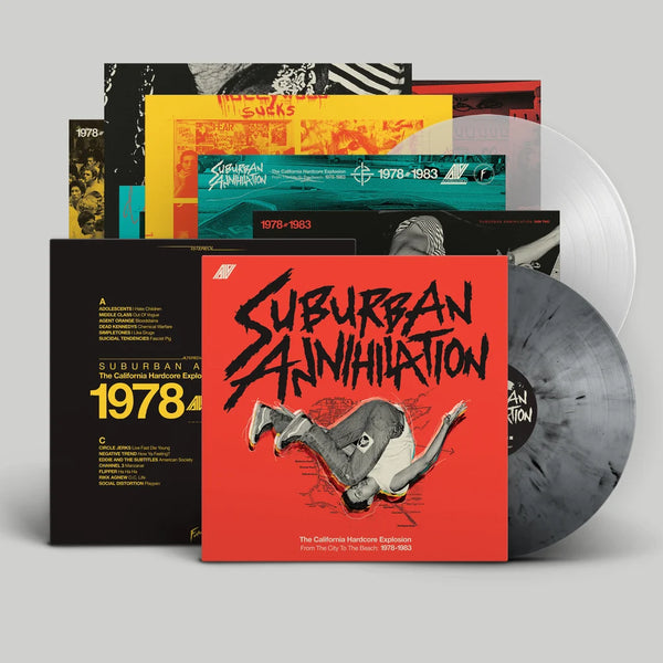 Various Artists - Suburban Annihilation [IMPORT 2XLP Concrete Beach Vinyl] - New LP