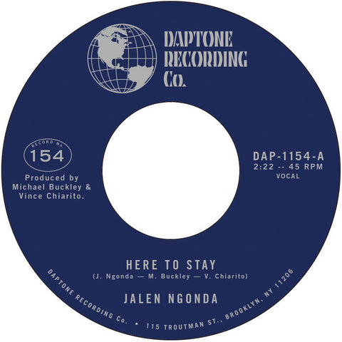 Ngonda, Jalen –  Here To Stay / If You Don't Want My Love - New 7"