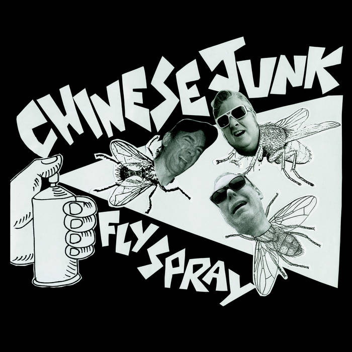 Chinese Junk - Fly Spray [CLEAR VINYL w/ comic MARKED DOWN DAMAGED SLEEVE] – New LP